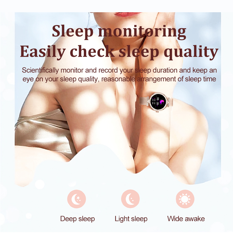 Women's smart watch health monitoring BT call waterproof blood oxygen multi-sports mode women's smart watch