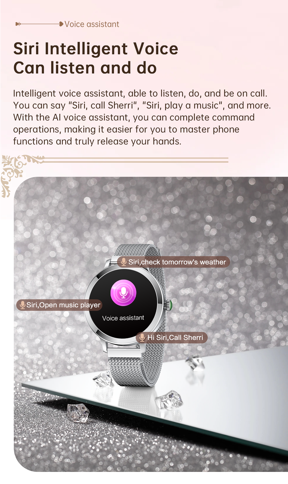 Women's fashion watches, smart watches