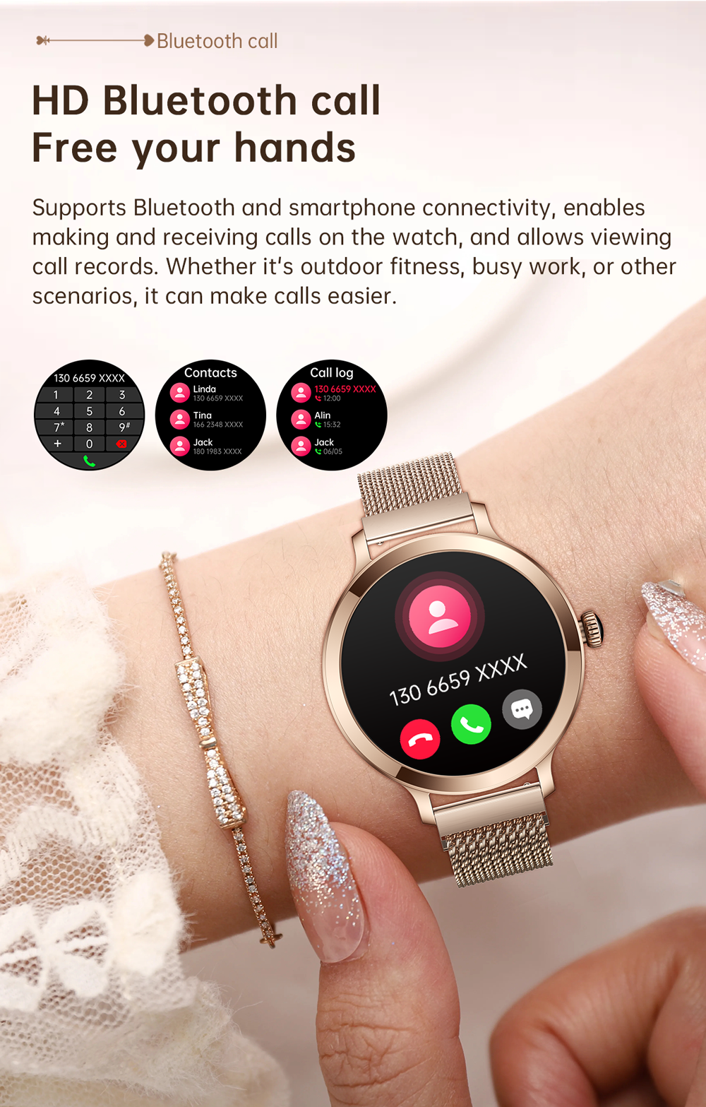 Women's fashion watches, smart watches