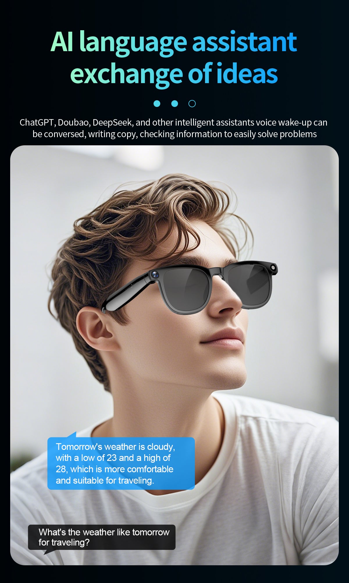 2026 new smart AI glasses, smart AI cameras