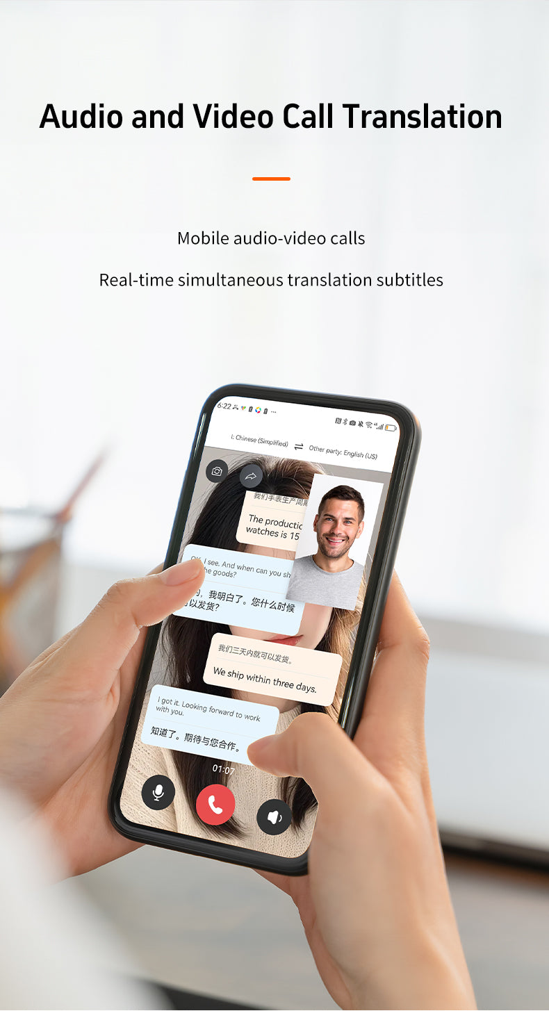 Smart translator AI assistant portable simultaneous interpretation