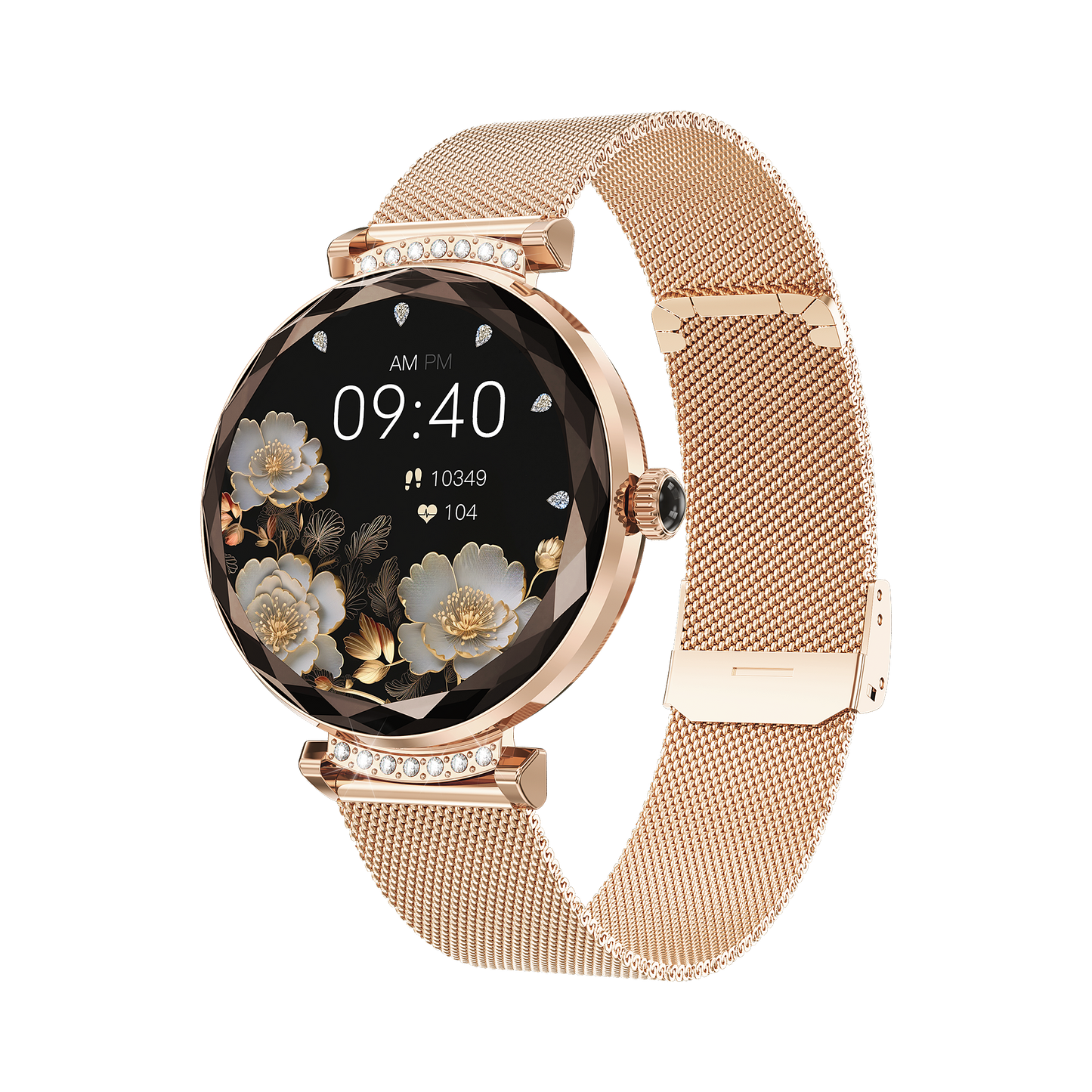 Luxury Fashion NX7pro Smartwatch for Ladies 1.19inch Display IP68 Deep Waterproof Women's Health Watch BT Call IOS